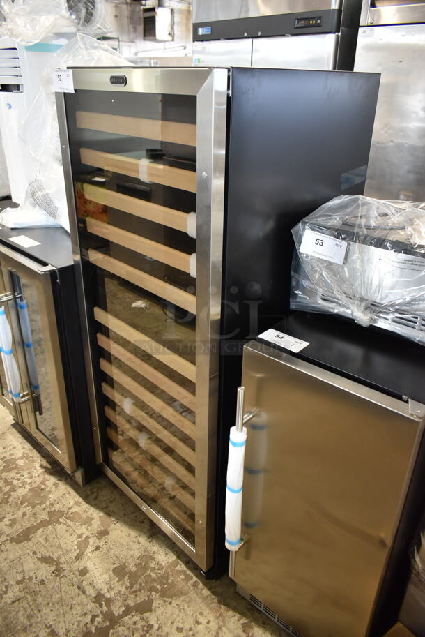 BRAND NEW SCRATCH AND DENT! Whynter BWR-0922DZ  92 Bottle Built-in Stainless Steel Dual Zone Compressor Wine Refrigerator. 115 Volts, 1 Phase. Tested and Working! - Image 4 of 9