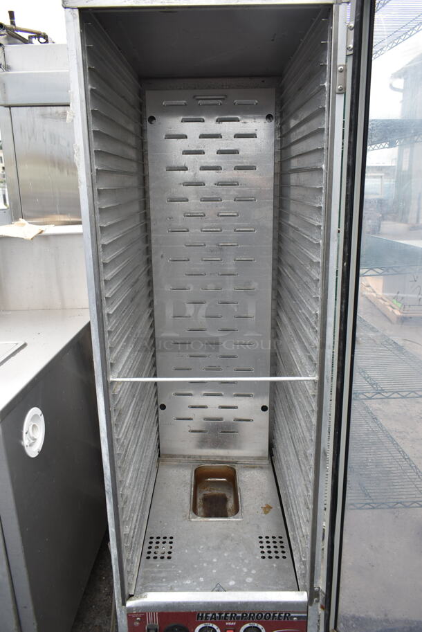 Win-holt NHPL-1836C Metal Commercial Single Door Reach In Warming Heating Proofing Cabinet on Commercial Casters. 120 Volts, 1 Phase.  - Image 5 of 7