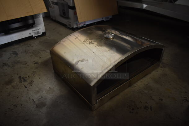 Pizza Stone Stainless Steel Commercial Accessory for Smoker / Grill. - Image 3 of 9