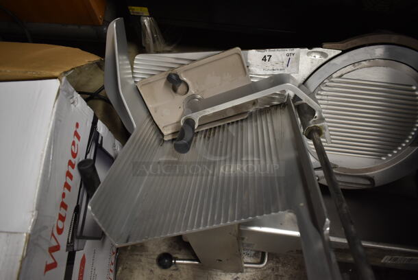 Bizerba GSP H Stainless Steel Commercial Countertop Meat Slicer. 120 Volts, 1 Phase. Tested and Working! - Image 4 of 10