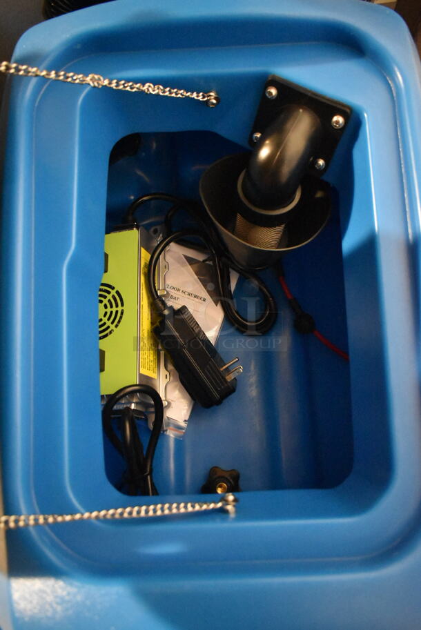 BRAND NEW SCRATCH AND DENT! 2023 Lavex 274AFS9BAT Metal Commercial Push Behind Floor Scrubber. 120 Volts, 1 Phase. Tested and Working! - Image 4 of 10