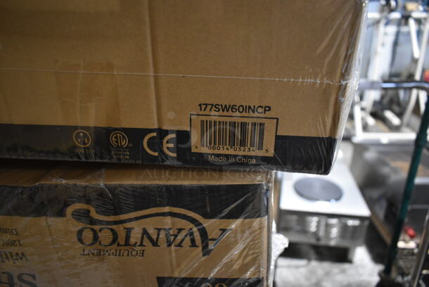 PALLET LOT of 30 BRAND NEW SCRATCH AND DENT! Avantco 177SW60INCP Stainless Steel Commercial 60" High Wattage Strip Warmer with Infinite Controls. Stock Picture Used as Gallery. 30 Times Your Bid! - Image 6 of 6