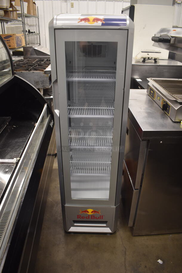 2020 Red Bull RB-SMC 106 ECO CCR Commercial Stainless Steel Slim Medium Cooler. 115V. Tested and Working!