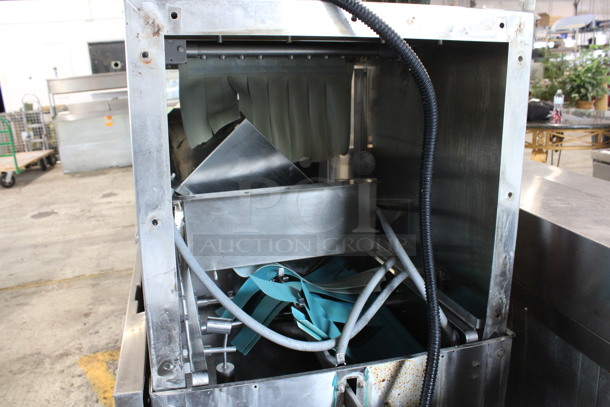 CMA Model CMA-44 Stainless Steel Commercial Conveyor Dishwasher. 64x30x70 - Image 6 of 9