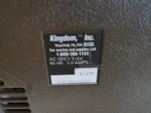 One VINTAGE One Touch Kingdom 45 Expandable Cassette Duplicator In A Handy Carry Case.  - Image 4 of 4