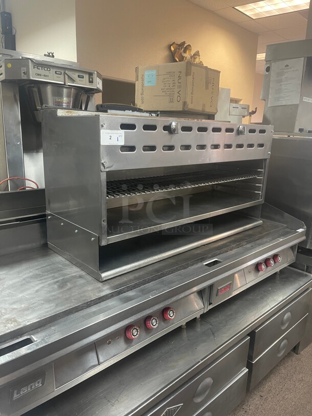 Fully Refurbished! Wolf Commercial Gas Cheese Melter NSF Tested and Working! - Image 6 of 11