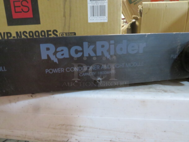 One Rack Rider Power Conditioner And Light Module. #RR15.  - Image 3 of 3
