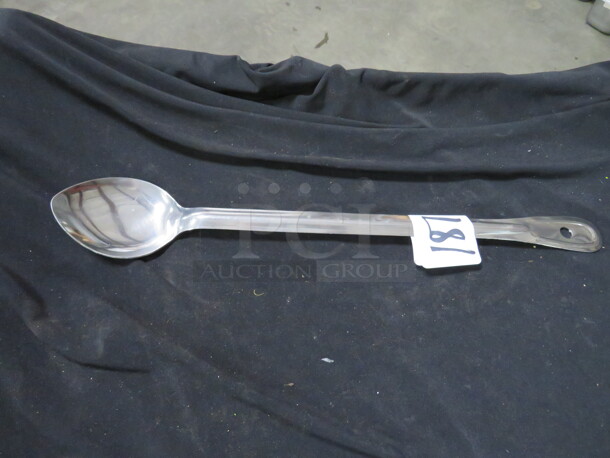 One Long Handle Stainless Steel Spoon.