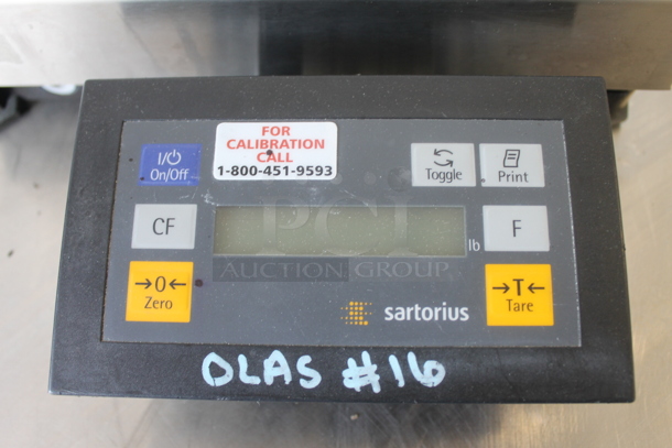 Sartorious Countertop Scale EB3DCE-I. 115 Volts, 1 Phase.  - Image 2 of 6