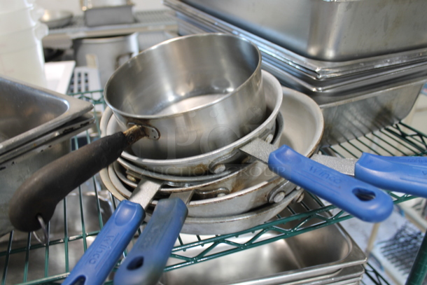 ALL ONE MONEY! Tier Lot of Various Items Including Sauce Pans and Drop In Bins - Image 3 of 4