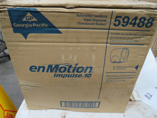 One NEW En Motion Hands Free Paper Towel Dispenser.  #59488 - Image 1 of 1