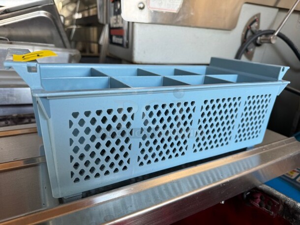 8 Compartment Half Size Flatware Rack without Handles - Image 2 of 3