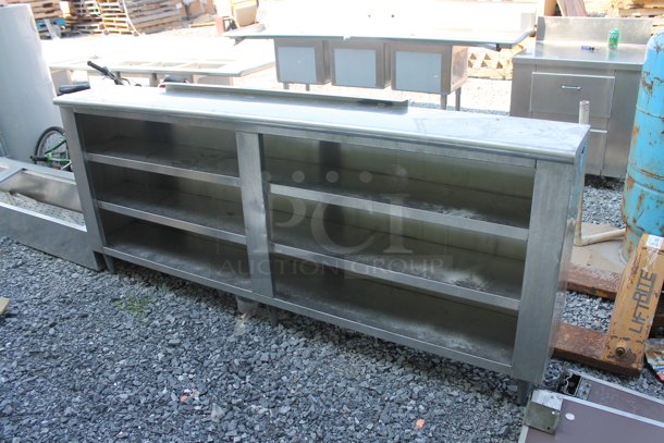 Stainless Steel Shelving Unit. - Image 1 of 5
