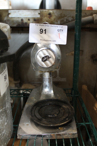 Sunbeam Metal Countertop Mixing Stand. No Attachments. Cannot Test Due To Cut Power Cord