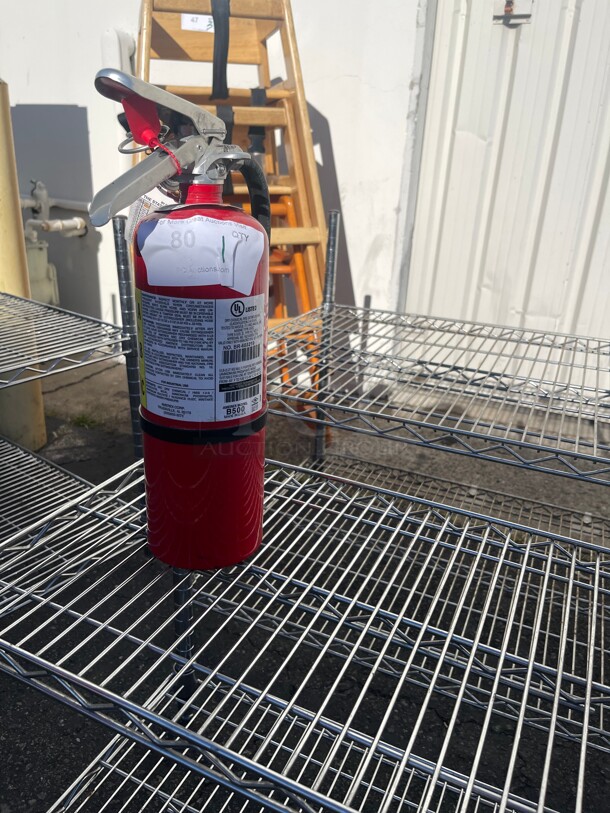 5 lb. Multi-Purpose Fire Extinguisher 2A:10B:C - Amerex B500 Commercial NSF  - Image 4 of 6