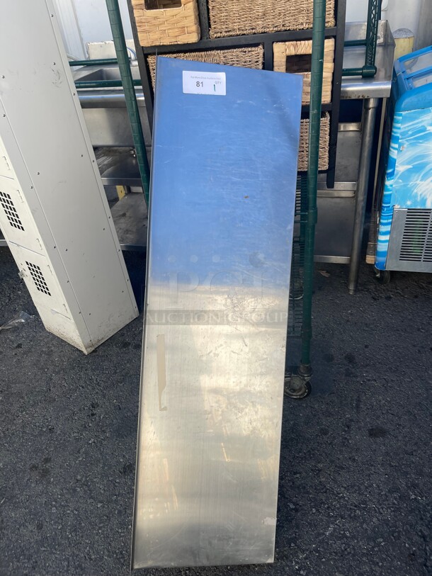 Commercial Stainless Steel Shelve NSF great Shape - Image 3 of 5