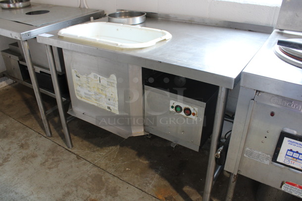 Ayr-king Stainless Steel Commercial Breader / Blender / Sifter Station. 115 Volts, 1 Phase. 48x30x36. Tested and Powers On But Parts Do Not Move - Image 2 of 6