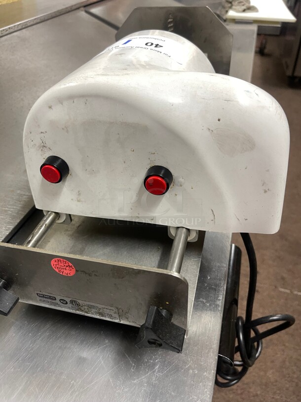 Clean! Nemco Commercial Table Mount Curly Fry Cutter FF Cutter Fruit / Vegetable Turning Slicer NSF 115 Volt Tested and Working! - Image 4 of 10