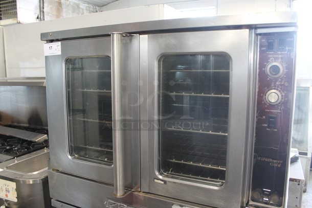 2 Southbend Marathon Gold Stainless Steel Commercial Natural Gas Powered Full Size Convection Ovens w/ View Through Doors, Metal Oven Racks and Thermostatic Controls. 2 Times Your Bid! - Image 3 of 11