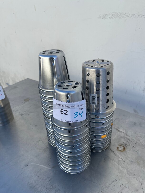 Brand New! Commercial Stainless Steel Drain Cups NSF Great For Any Bar or Drinks Station - Image 1 of 4