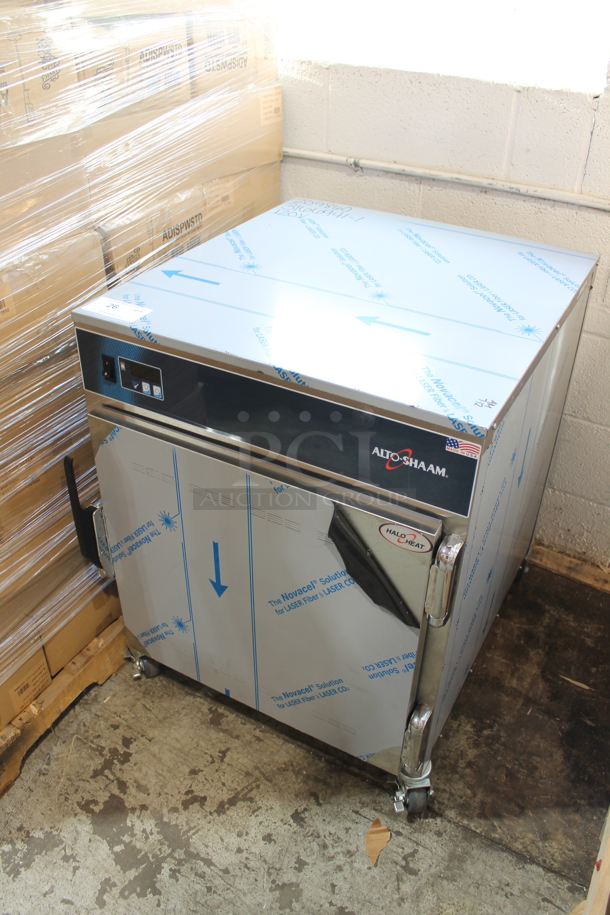 BRAND NEW! 2022 Alto Shaam 750-S Stainless Steel Commercial Heated Holding Cabinet on Commercial Casters. 120 Volts, 1 Phase. Tested and Working! - Image 3 of 6
