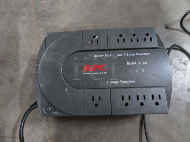 One APC Battery Backup. #NS600 - Image 1 of 1