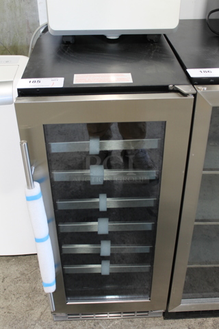 BRAND NEW SCRATCH AND DENT! Danby DWC031D1BSSPR Silhouette 15" Built In 28 Bottle Wine Cooler Merchandiser. 115 Volts, 1 Phase. Tested and Working!