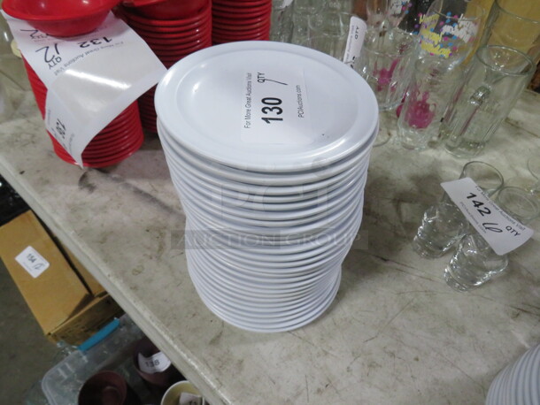 One Lot Of 24 GET Melamine 6.5 Inch Plates.