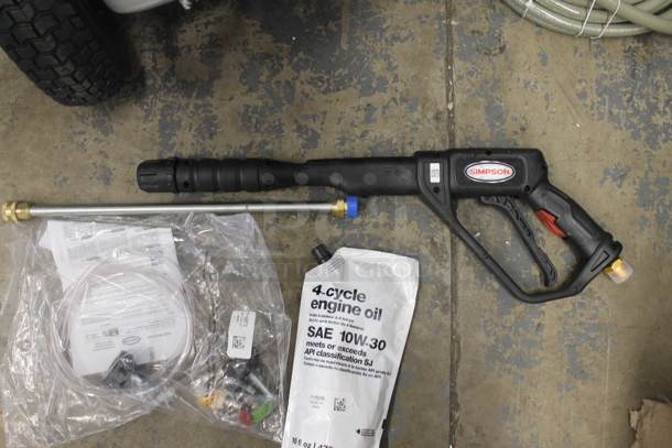BRAND NEW SCRATCH AND DENT! Simpson ALH3425-S 60689 Aluminum Series Pressure Washer with Honda Engine and 35' Hose. 3600 PSI; 2.5 GPM. - Image 9 of 12