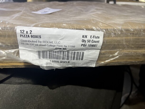 Partial Sleeve 12X2 Pizza Boxes - Image 2 of 2