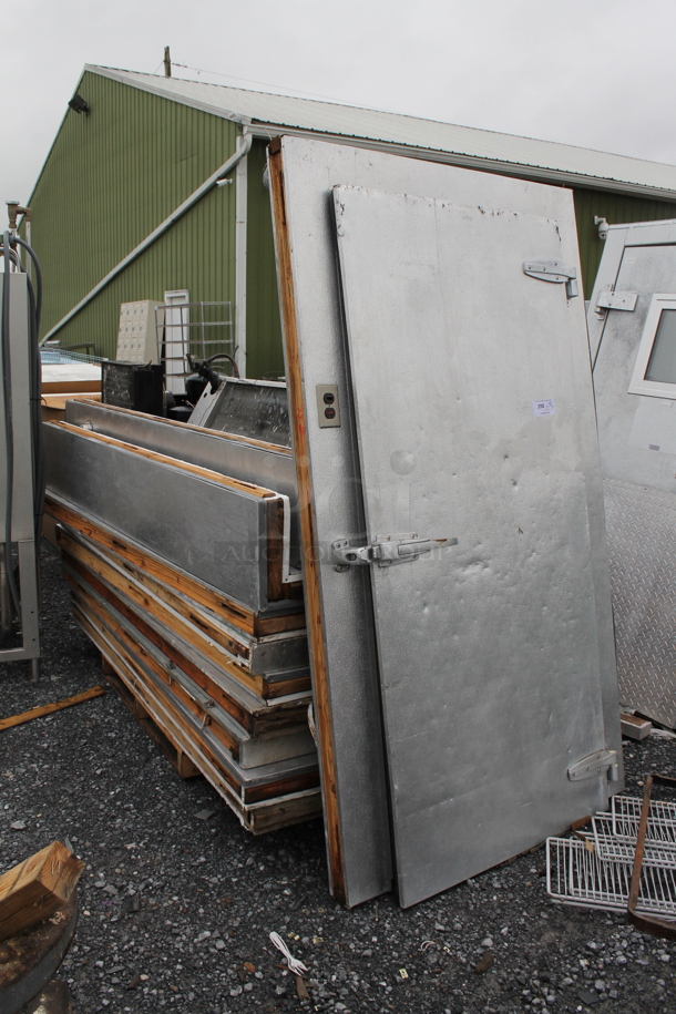 Walk In Box w/ Copeland CR24K6E-PFV-875 208-230 Volts, 1 Phase Compressor and Heatcraft ADT070AK 115 Volt, 1 Phase Evaporator. - Image 2 of 7