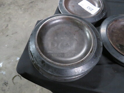 One Lot Of App 40-10 Inch Round Fajita Plates