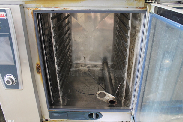 2 2012 Rational Stainless Steel Commercial Combitherm Self Cooking Center Convection Ovens on Commercial Casters. Top Model: SCC WE 62. Bottom Model: SCC WE 102. 480 Volts, 3 Phase. 2 Times Your Bid! - Image 5 of 7