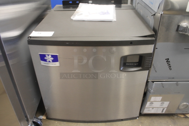 BRAND NEW SCRATCH AND DENT! 2023 Manitowoc IDT0620A-161 Indigo NXT Stainless Steel Commercial Dice Ice Machine. 115 Volts, 1 Phase. 560 lb. - Image 1 of 6