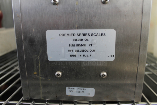 Edlund SR-25 Metal Countertop Food Portioning Scale.  - Image 4 of 5