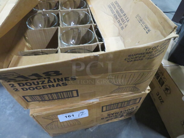 NEW Dessert/Ice Cream Glass. 12XBID - Image 3 of 3