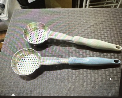 NEW Vollrath Stainless Steel 4oz Perforated Spoodle. 2XBID