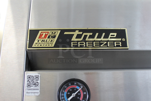 2013 True T-23F ENERGY STAR Stainless Steel Commercial Single Door Reach In Freezer w/ Poly Coated Racks on Commercial Casters. 115 Volts, 1 Phase. Tested and Powers On But Does Not Get Cold - Image 3 of 7