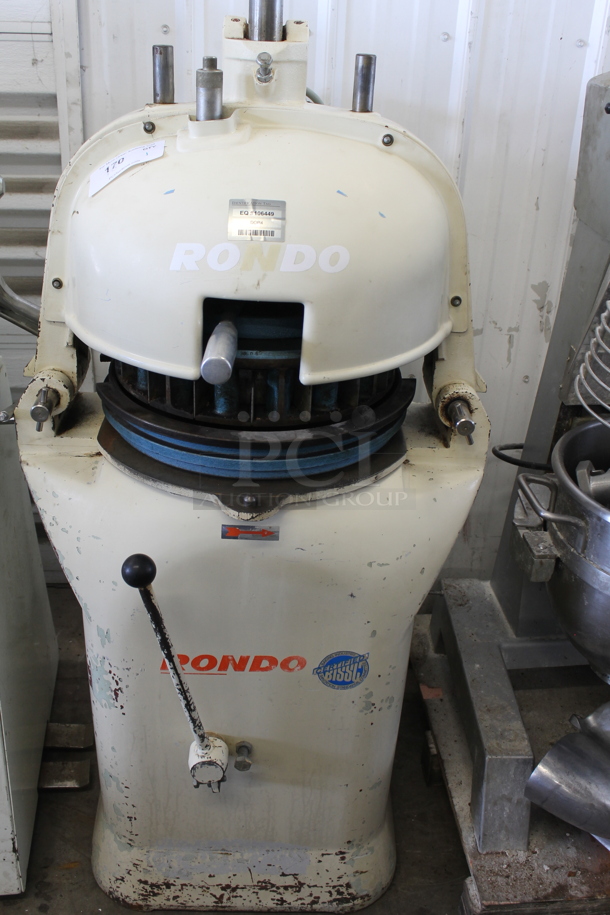 Rondo Metal Commercial Floor Style Dough Divider. 240 Volts, 3 Phase. - Image 4 of 6