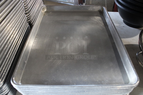 12 Metal Half Size Baking Pans. 13x18x1. 12 Times Your Bid! - Image 4 of 4