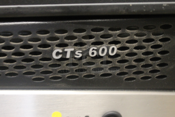 7 Electronic Rack Units in Black Metal Cabinet; Middleby Atlantic Power Center, Crestron Control Processor, Crestron Volume Tone Control, Crown CTs 600, Extron AAP 301 Interface Extron Media Presentation Switcher, Shure P4800 System Processor. 7 Times Your Bid!   - Image 10 of 12