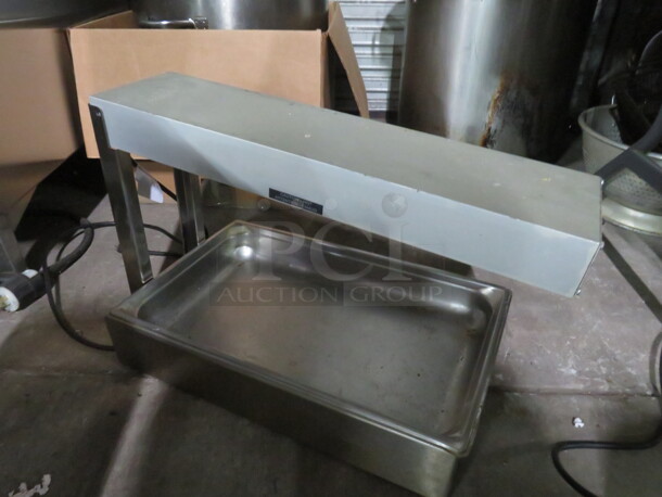 One Hatco Glo Ray Food Warmer With Full Size Pan. - Image 1 of 2