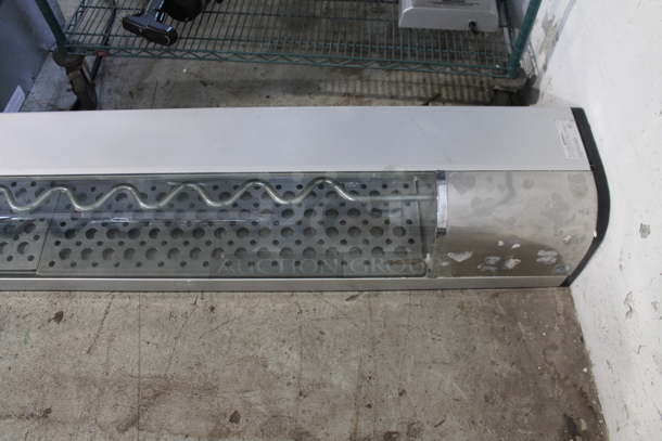 Yoshimasa YMSC7 R/L Stainless Steel Commercial Countertop Sushi Display Case Merchandiser. 115 Volts, 1 Phase. Cannot Test Due To Cut Power Cord - Image 3 of 6