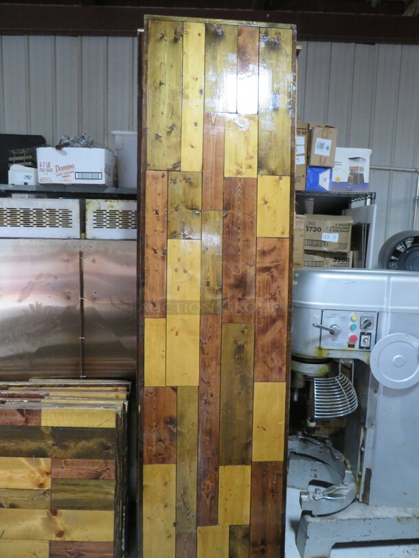 One AWESOME  Multi Color Table Top. NO BASE. 98X25 - Image 1 of 1