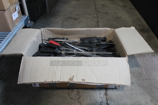 120 SHARPENED Stainless Steel Fillet Knives. 120 Times Your Bid! - Image 2 of 2