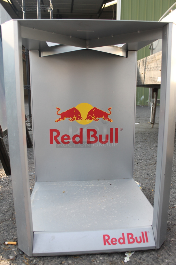 Red Bull Stainless Steel Display Shelf - Image 3 of 5