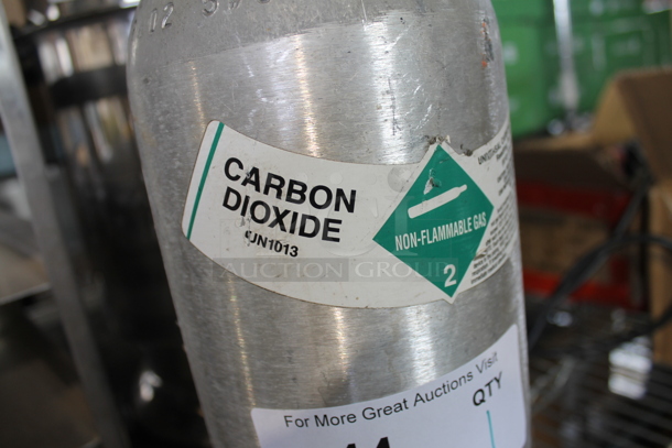 Metal Carbon Dioxide Tank. - Image 5 of 12
