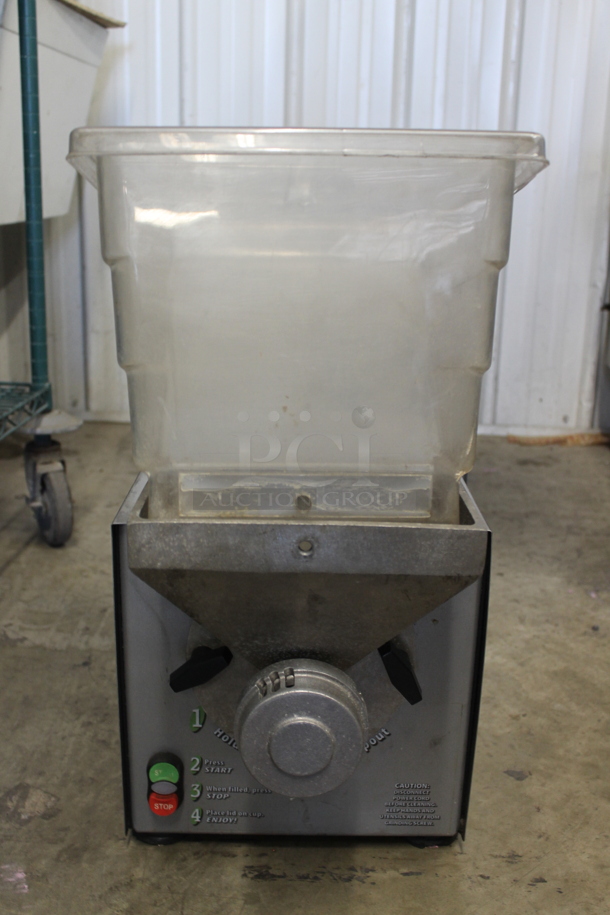 2019 Olde Tyme PN2 Stainless Steel Commercial Countertop Nut Grinder. 115 Volts, 1 Phase. Tested and Working! - Image 5 of 5