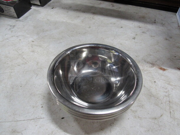 7 Inch Round Adcraft Stainless Bowl. #SBE-1D. 11XBID