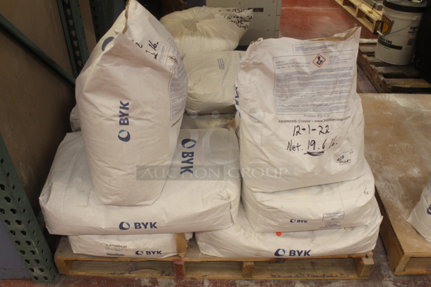 ALL ONE MONEY! PALLET LOT of Various Items Including Claytone AF and Organoclay. BUYER MUST REMOVE. - Image 1 of 4